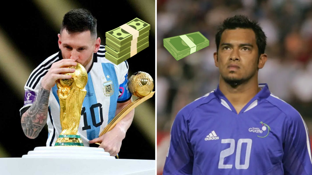 Messi gana en una semana lo que Ruiz ganaba en un año completo en su mejor etapa en la MLS.