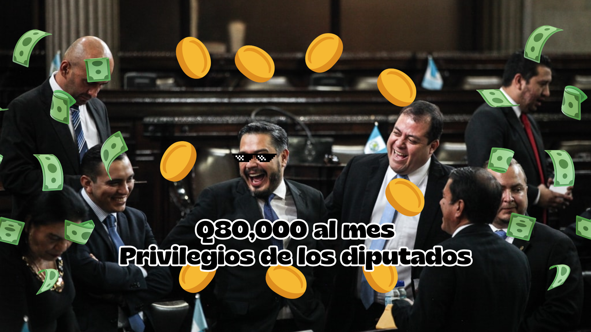 Q80,000 al mes, chofer, gasolina y viáticos: los privilegios de los diputados mientras el pueblo se endeuda