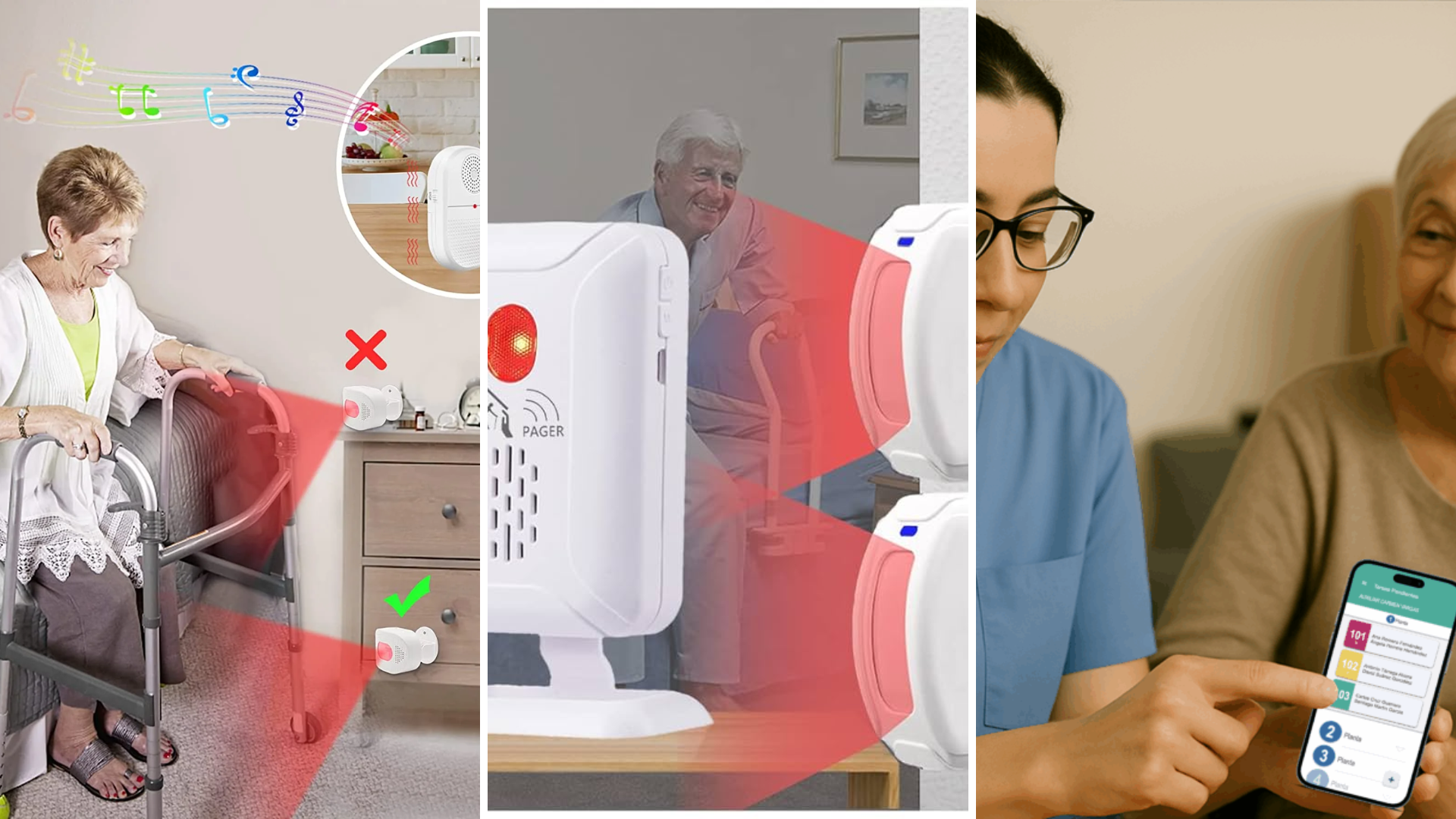 Sensores pasivos mejoran la seguridad en residencias de ancianos en Reino Unido
