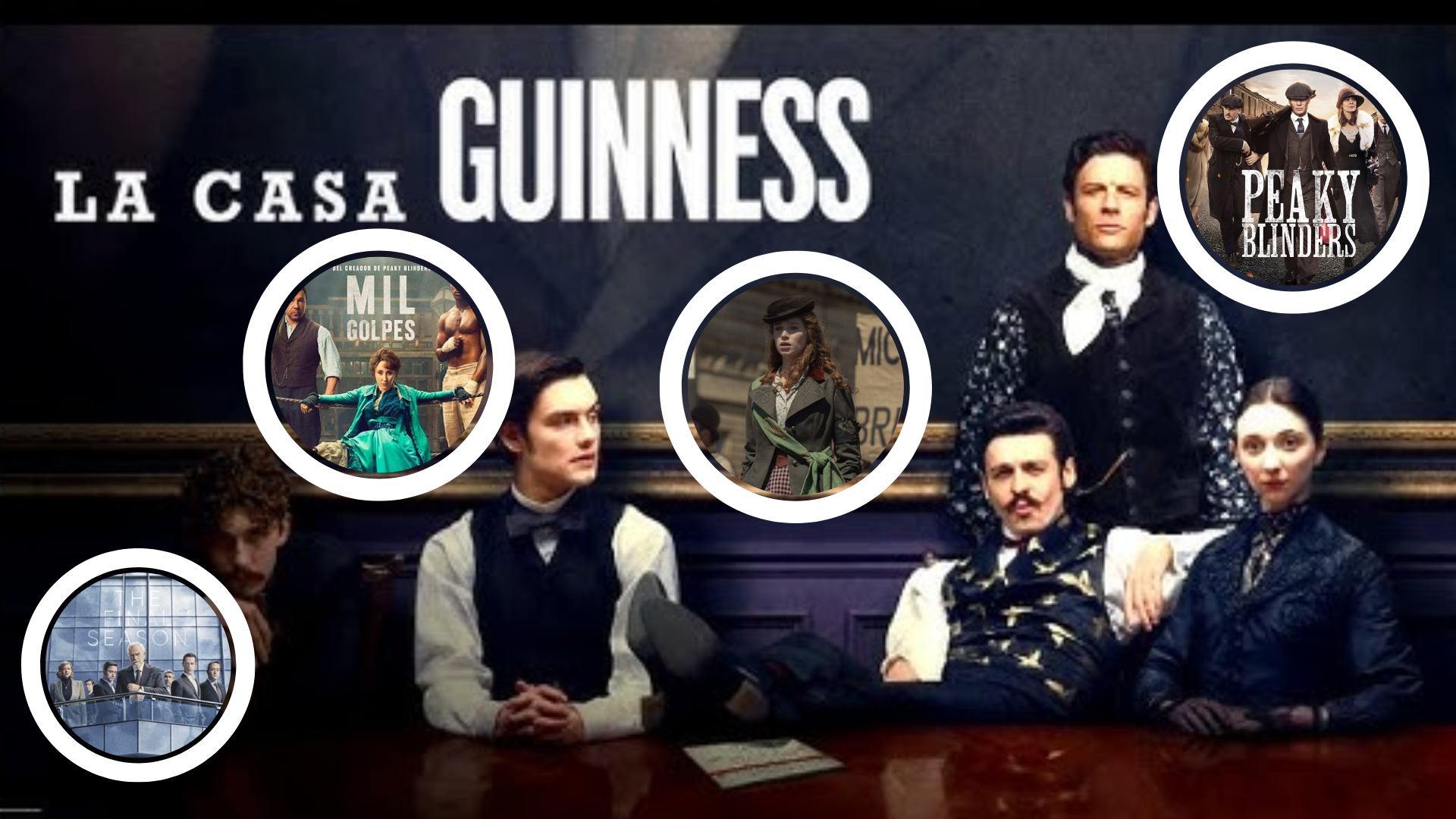 Series parecidas a La Casa Guinness en Netflix que no te puedes perder