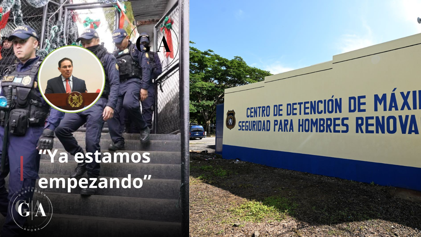 Ministro de Gobernación afirma que el Estado empieza a retomar el control de las cárceles
