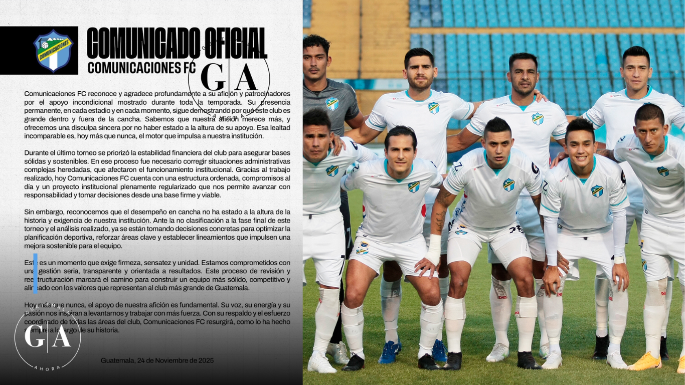 Comunicaciones anuncia ajustes tras quedar eliminado del Apertura 2025