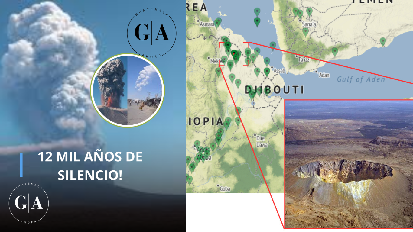 El volcán Hayli Gubbi entra en actividad tras 12 milenios de inactividad