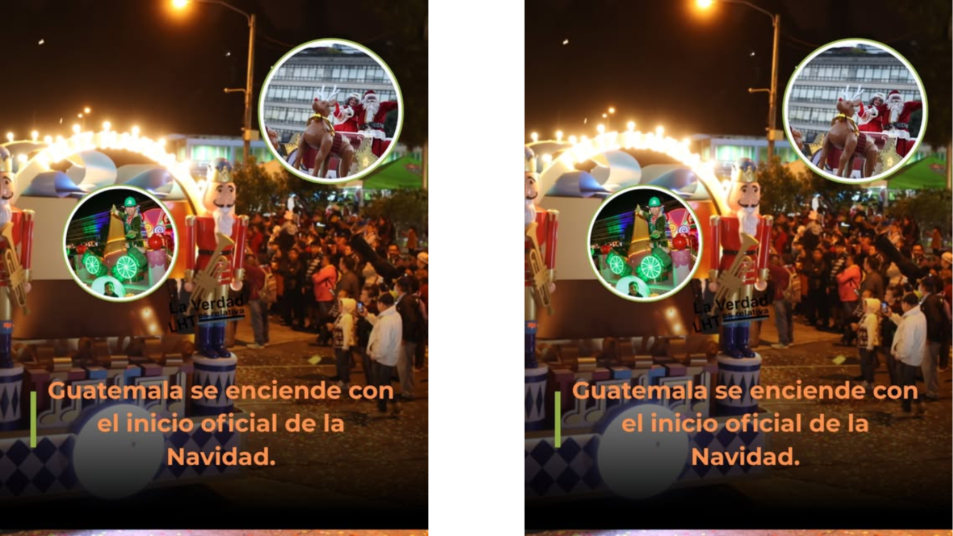 La Ciudad de Guatemala da la bienvenida a la Navidad con desfile lleno de luces y tradición