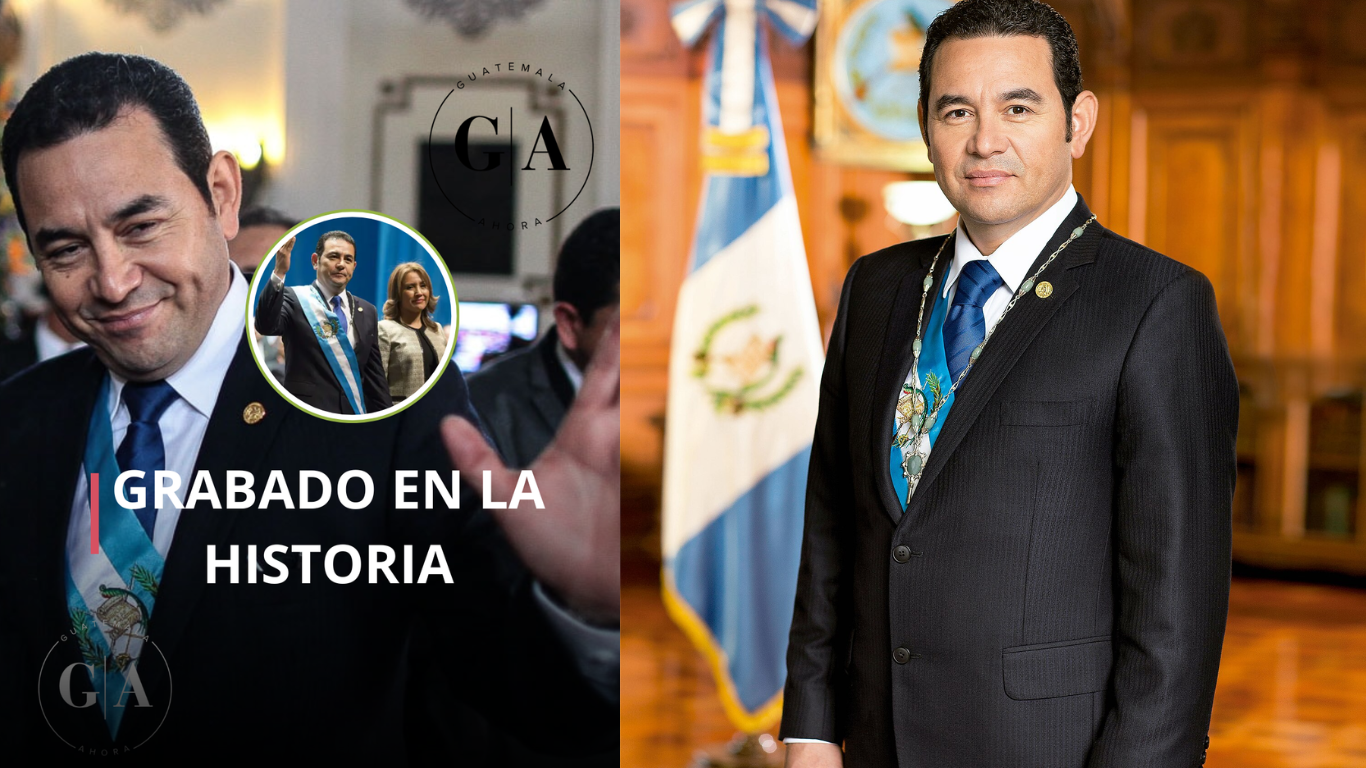 Jimmy Morales insiste en que la historia lo recordará como “buen presidente”