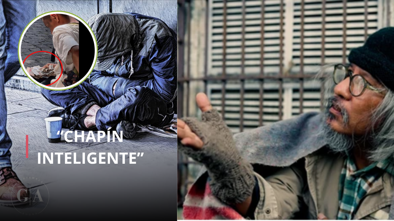 hombre que pide ayuda y cuenta billetes reaviva debate en la capital