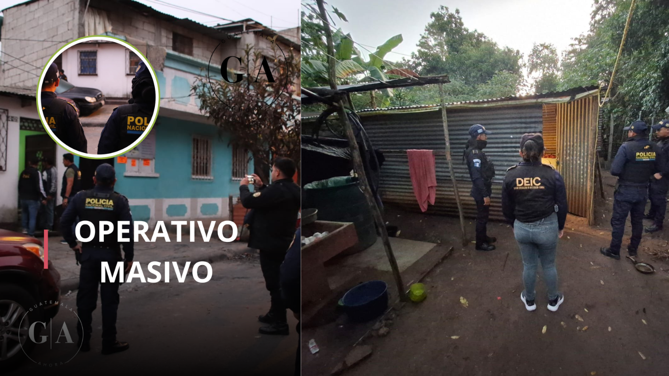 DEIC realiza más de 100 allanamientos simultáneos en distintos puntos del país