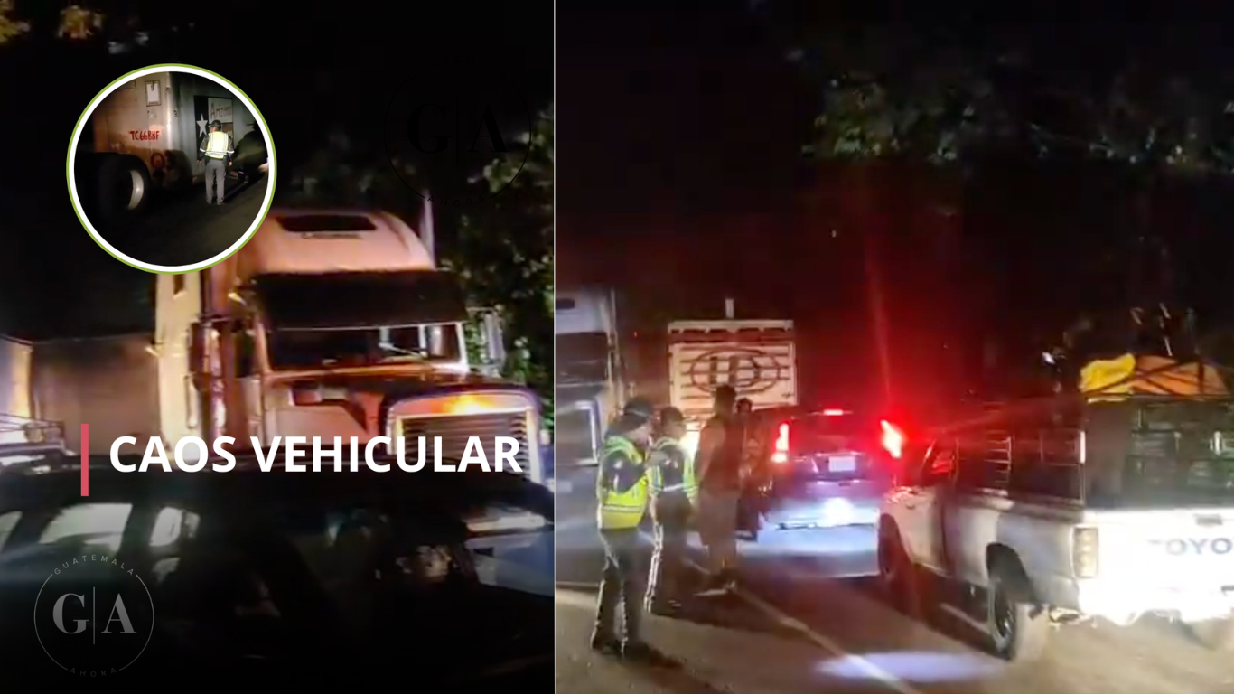 Furgón desprendido en El Palmar paraliza el tránsito en la CITO-180