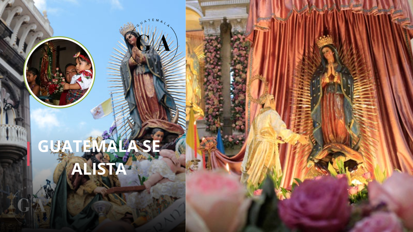 Guatemala se prepara para celebrar a la Virgen de Guadalupe el 12 de diciembre