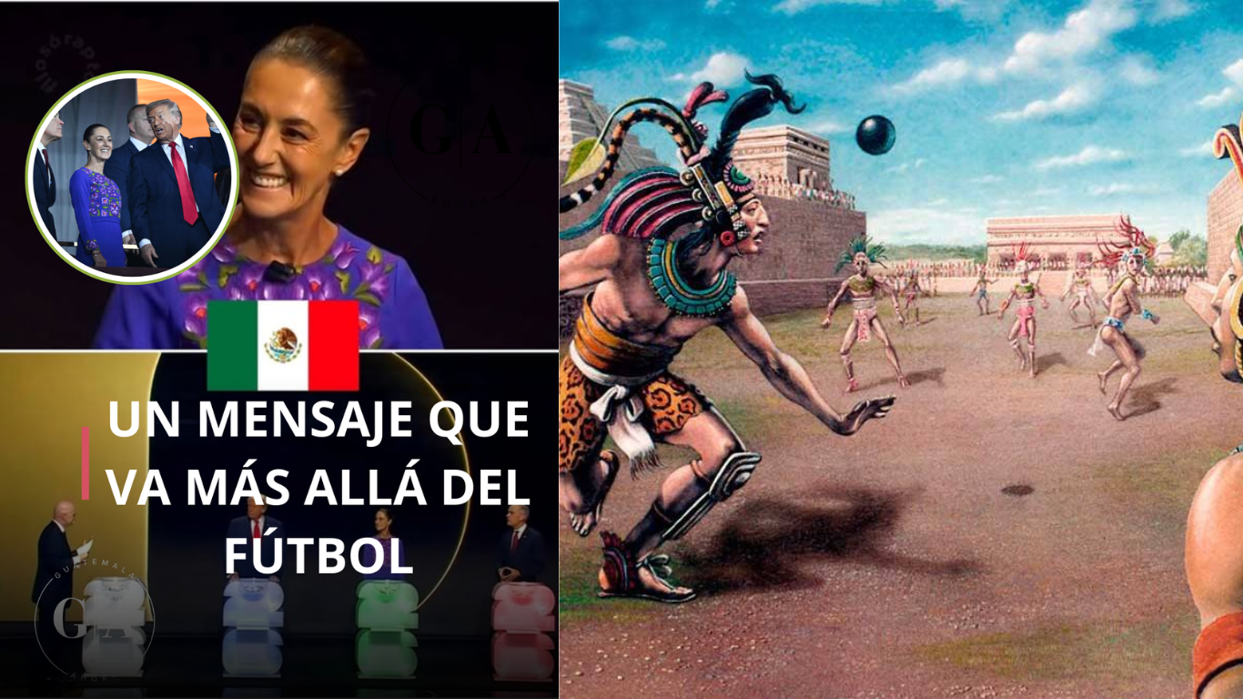 Sheinbaum vincula el Mundial 2026 con el juego de pelota mesoamericano