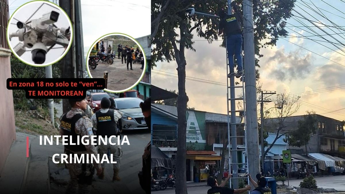 PNC desmantela cámaras clandestinas en zona 18 y refuerza operativos