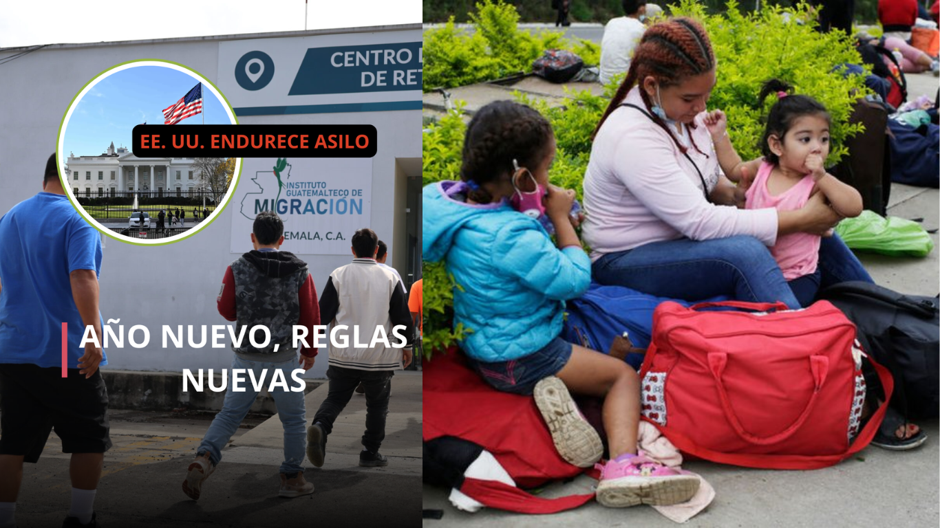EE. UU. endurece el asilo y cierra una vía de reunificación; Guatemala marca distancia