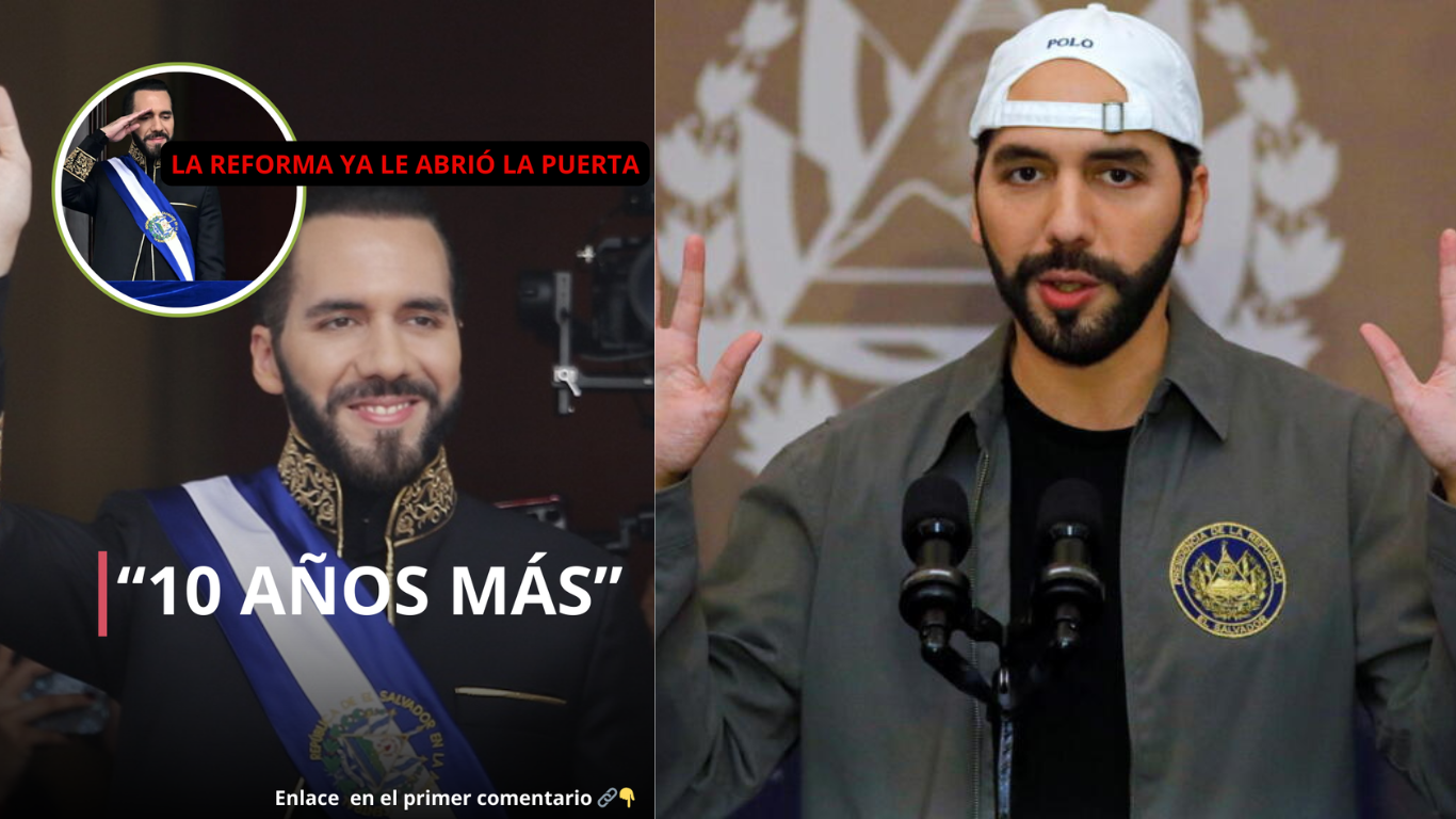 Bukele plantea quedarse “10 años más” y reactiva el debate regional