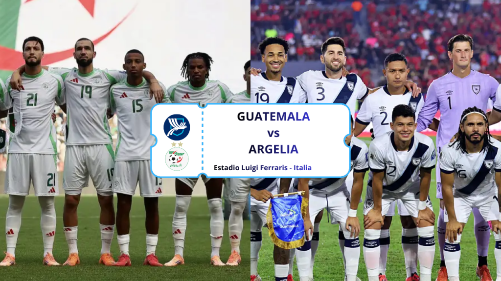 ¿Dónde comprar entradas para Guatemala vs Argelia?