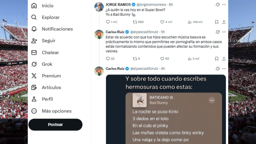 Carlos Ruiz respondió a una publicación del periodista Jorge Ramos