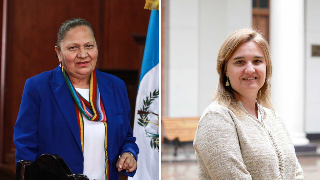 Consuelo Porras y Andrea Pochak