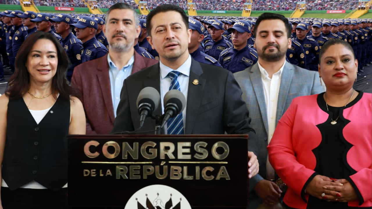 Diputados presentan iniciativa para aumentar bono de riesgo a agentes de la Policía Nacional Civil