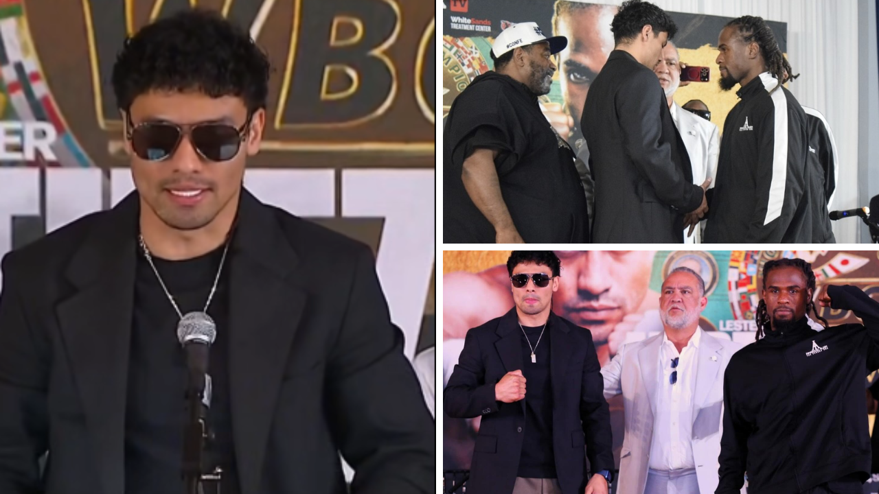 Mensaje de Lester Martínez en rueda de prensa previo al combate ante Immanuwel Aleem