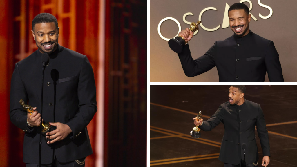 Michael B. Jordan gana el Oscar a Mejor Actor