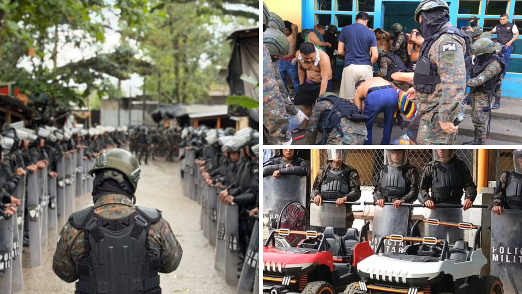 Operativo de seguridad en centro penitenciario