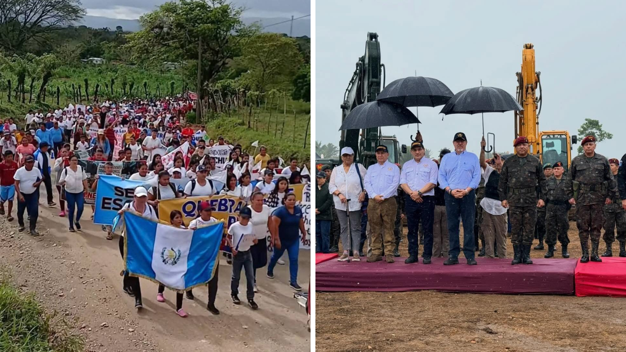 Protestas en Morales, Izabal por cárcel “El Triunfo”: vecinos rechazan proyecto del Gobierno
