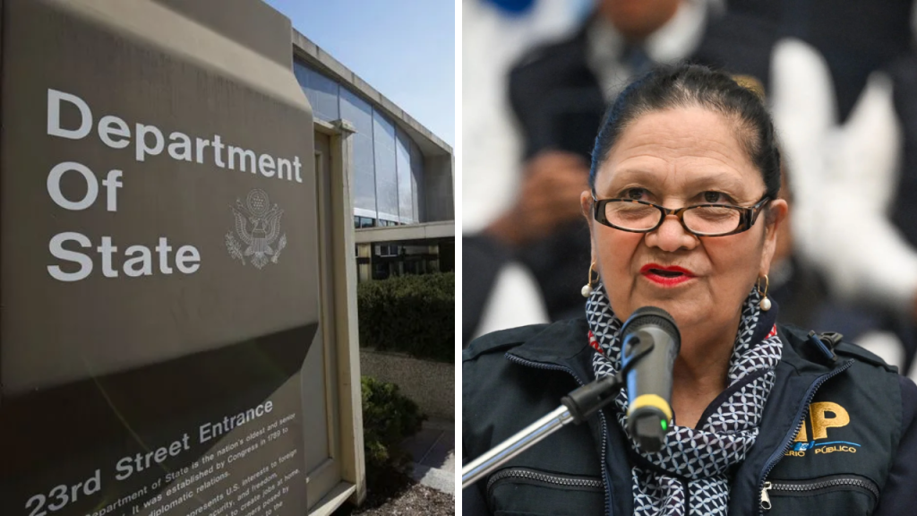 Sanciones impuestas a Consuelo Porras por Estados Unidos