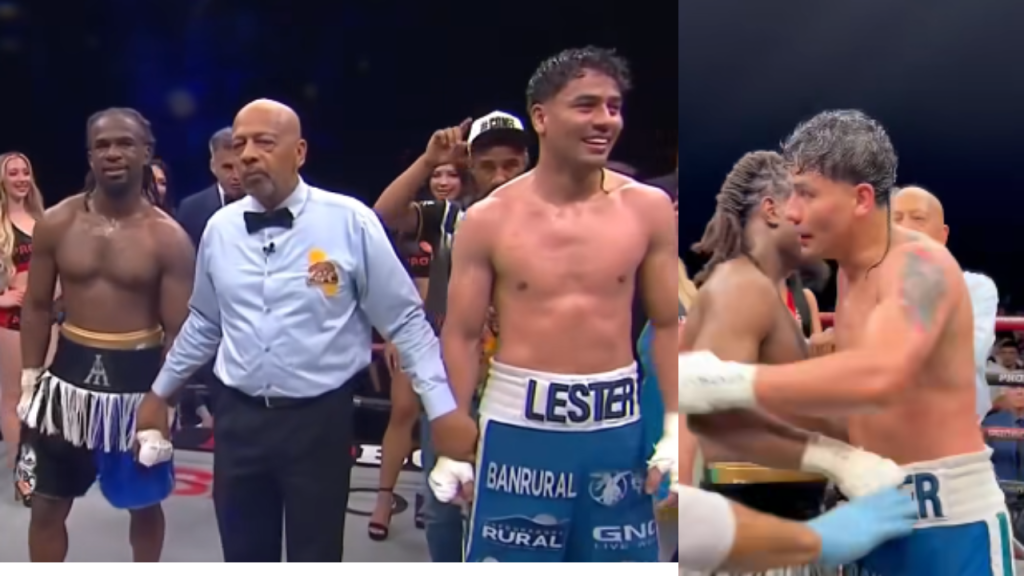 Un combate que marcó la diferencia, Lester Martínez dominio desde los primeros asaltos
