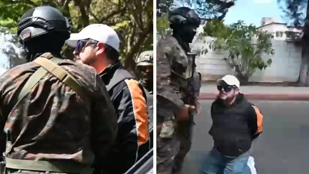 “Aquí tienes a dos prepotentes”: video de detención militar en Guatemala desata debate por uso de la fuerza