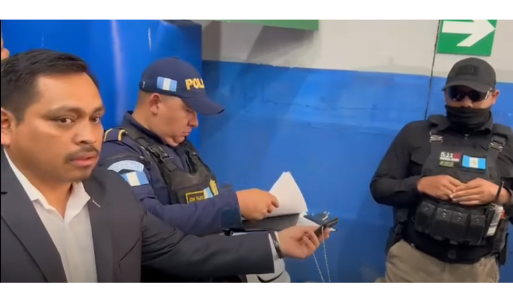 Diputado José Chic solicita intervención de la  PNC por presencia de agentes armados en Parque Erick Barrondo