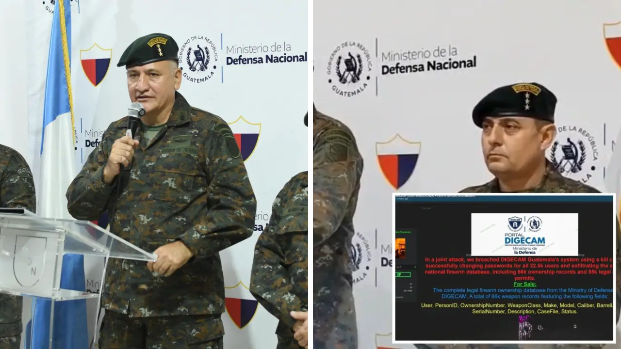 Ministerio de la Defensa confirma ciberataque en sistema de Digecam y sustracción de datos