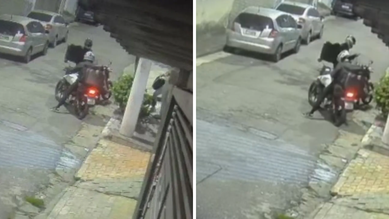 Video muestra a oficial que abate a dos asaltantes durante intento de robo