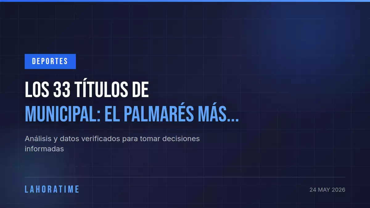 Celebración del título 33 de Municipal