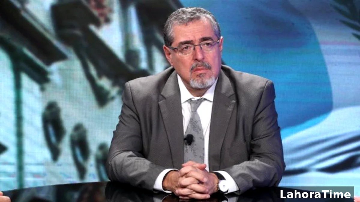 Presidente Bernardo Arévalo en entrevista