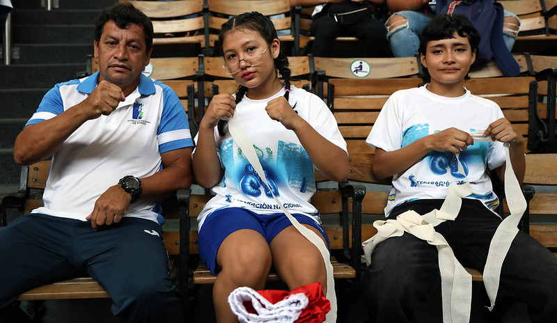 Acto de inauguracion del Campeonato Nacional Femenino 2026 de boxeo