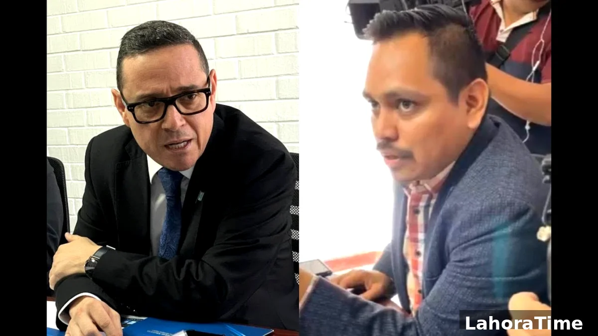 Diputado José Chic durante su conferencia de prensa