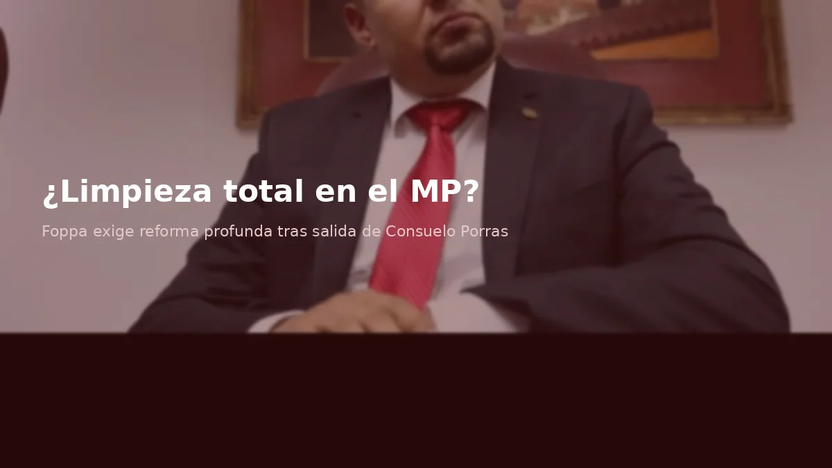 ¿Limpieza total en el MP?