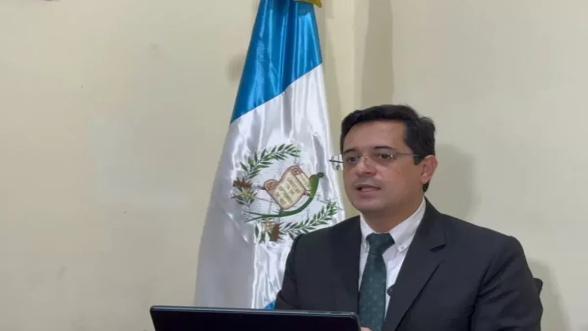Juan Gerardo Guerrero Garnica durante declaraciones sobre la notificación al Ministerio Público