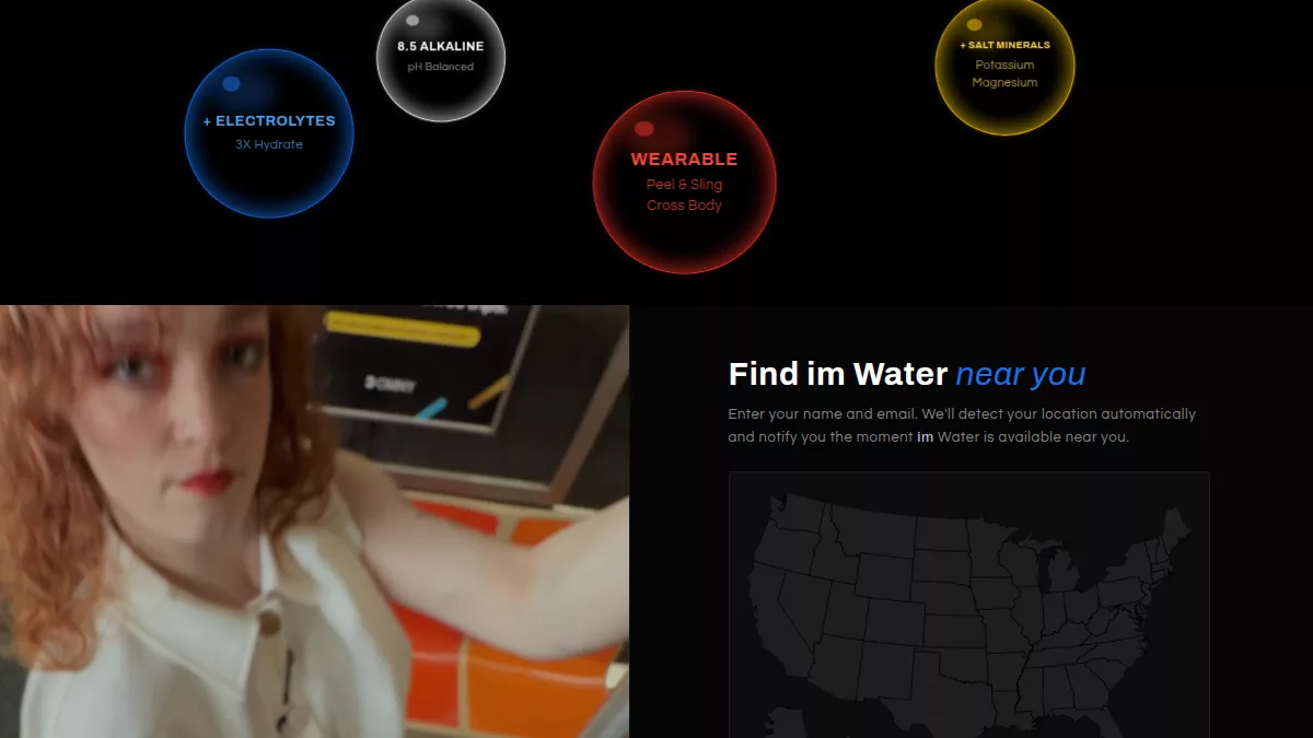 IM Water Wearable Label - Producto en tienda online