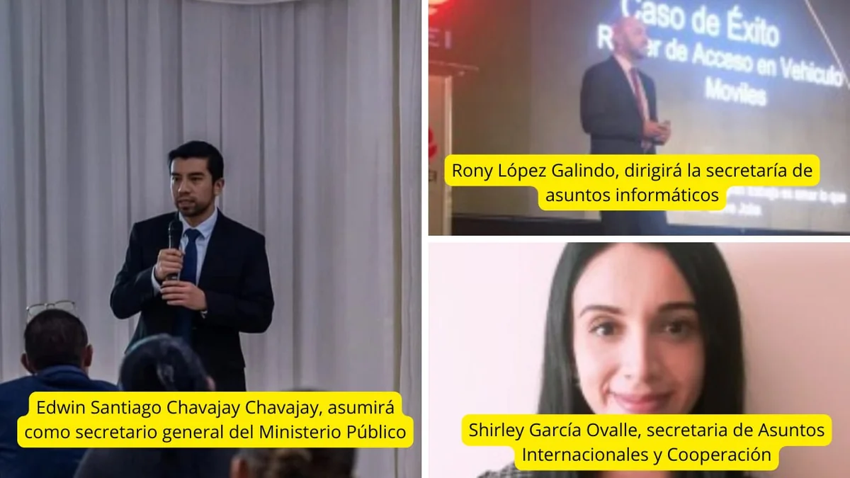 García Luna confirma sus primeros nombramientos en el Ministerio Público