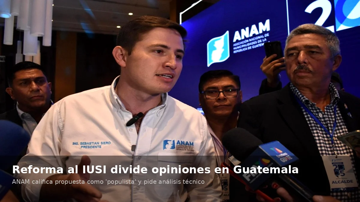 Reforma al IUSI divide opiniones en Guatemala