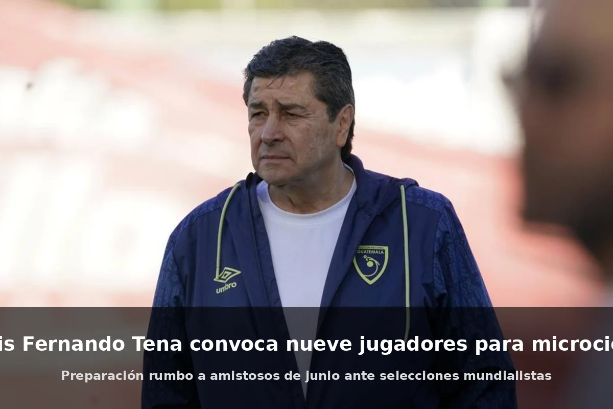 Luis Fernando Tena durante entrenamiento con la Selección de Guatemala