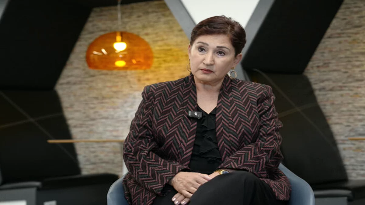 Thelma Aldana durante entrevista en Washington sobre su posible retorno a Guatemala