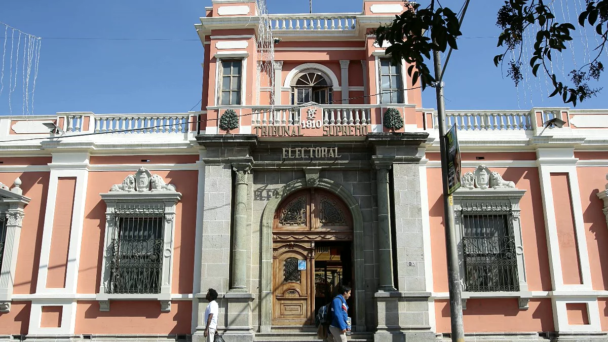 Sede del Tribunal Supremo Electoral en la ciudad de Guatemala