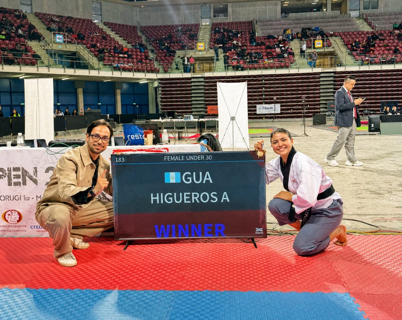 Alejandra Higueros es número uno del mundo en Poomsae