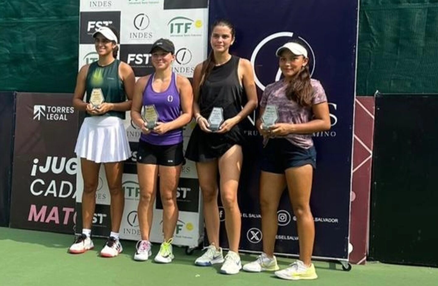 Alison Oliva firma doble subcampeonato en el J60 Copa Hilton 3 de Santa Tecla