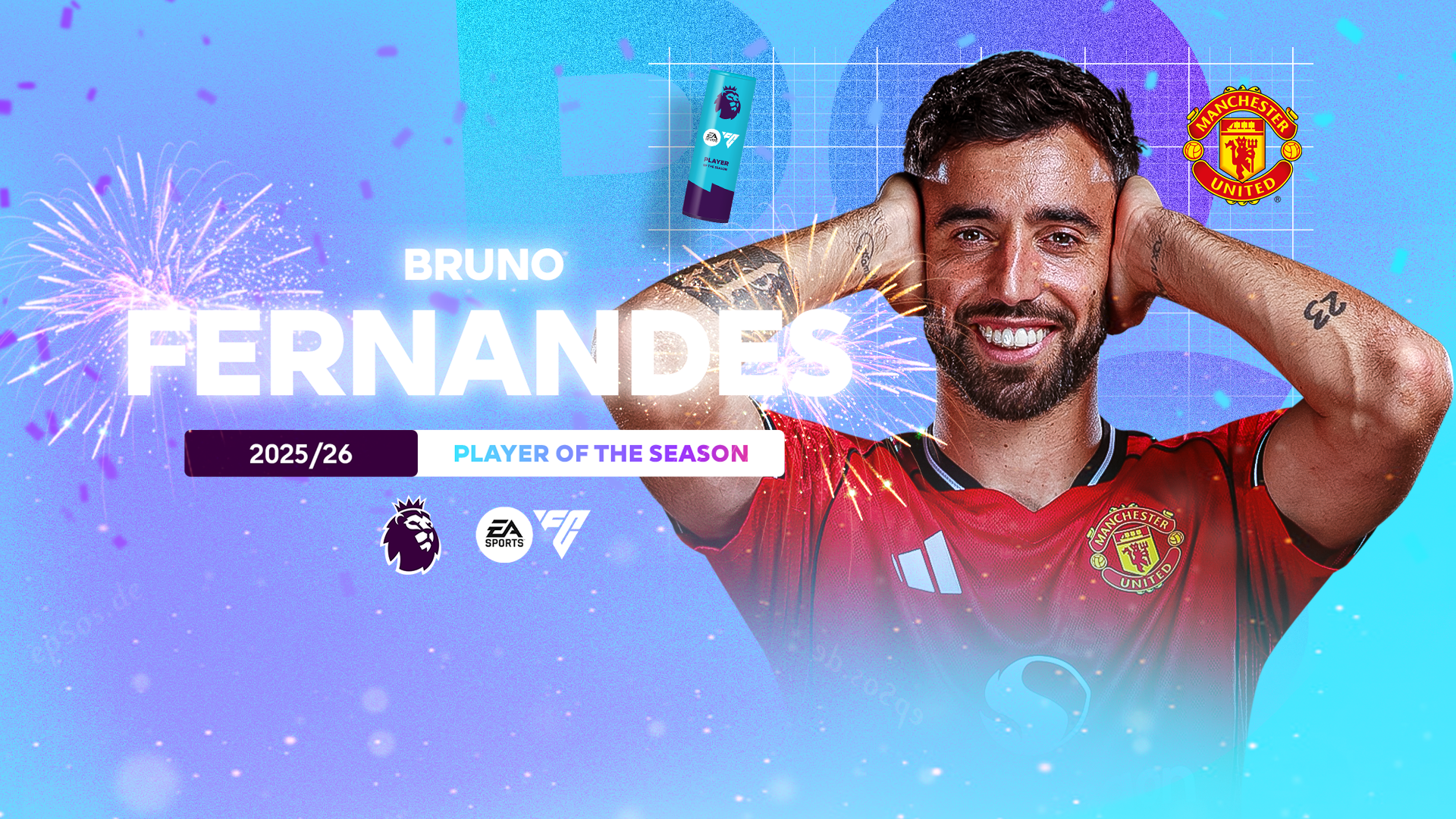 Bruno Fernandes gana el Player of the Season 2025-26 en la Premier League