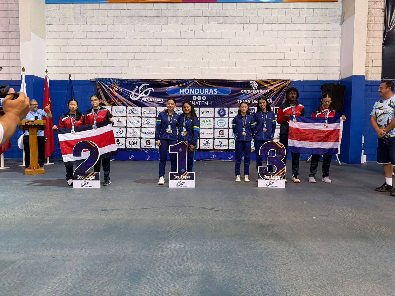 Selección juvenil de Guatemala en el podio del Centroamericano de tenis de mesa 2026 según la cobertura oficial de CDAG