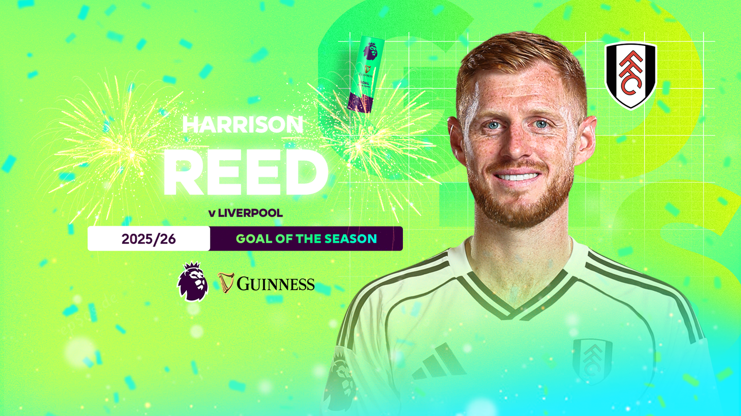 Harrison Reed gana el Goal of the Season de la Premier League 2025/26
