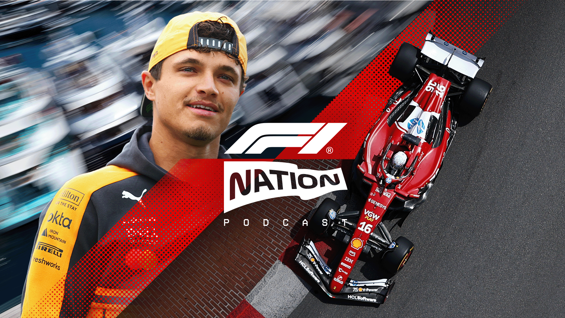 Arte oficial de Formula 1 para la previa del Gran Premio de Monaco 2026