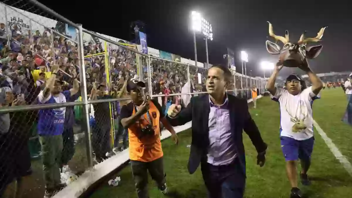 Celebración del ascenso de Suchitepéquez a la Liga Nacional